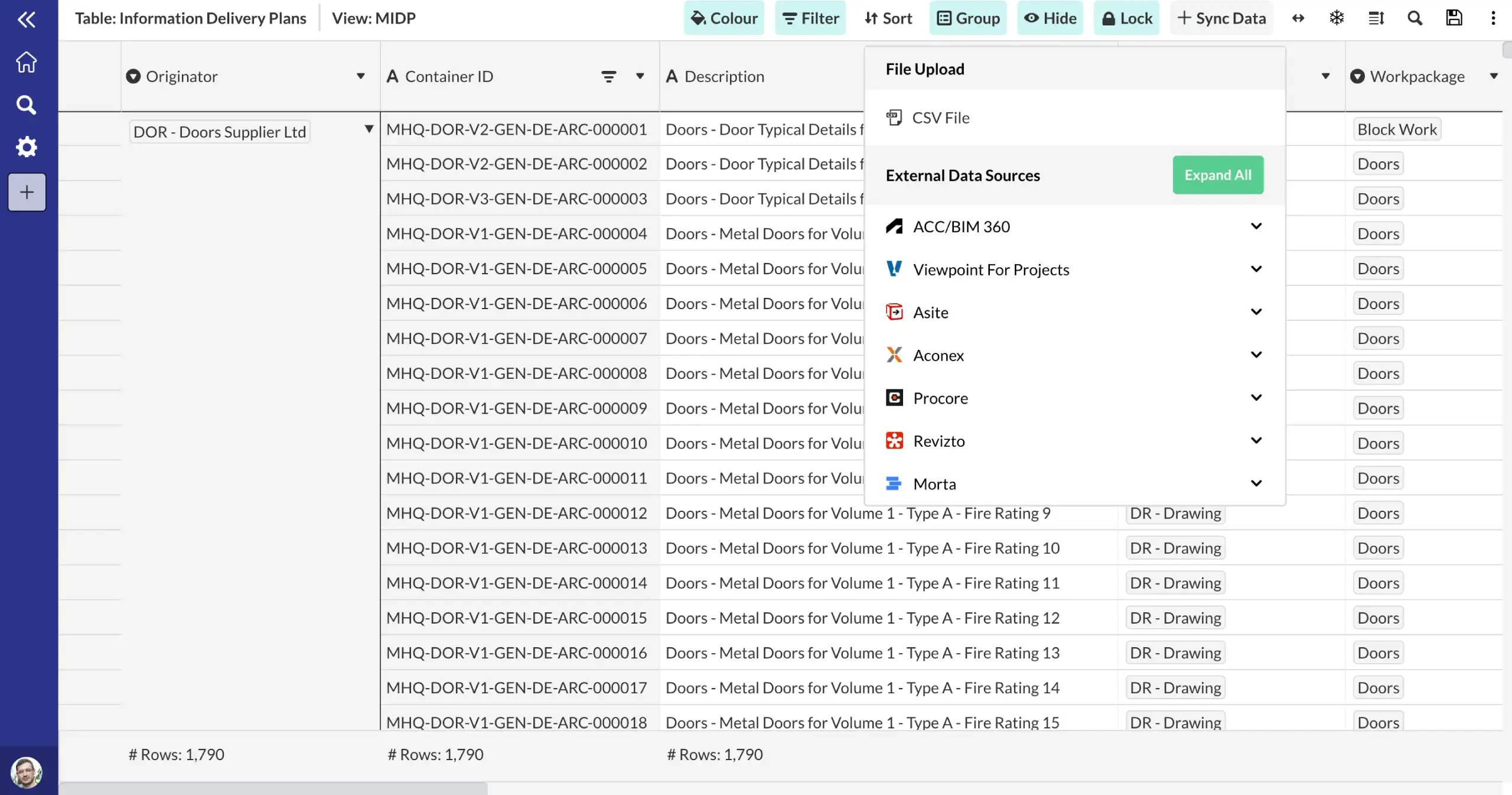 Connect to your controls framework.